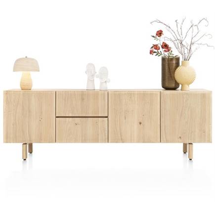 Henders en Hazel dressoir 240 cm - 3-deuren + 2-laden