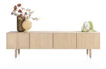 Henders en Hazel lowboard 230 cm - 4-deuren tv meubel