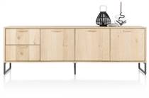 Henders en Hazel 240 cm - 3-deuren + 2-laden dressoir