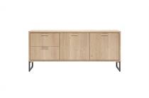 Henders en Hazel 181 cm - 2-deuren + 2-laden dressoir