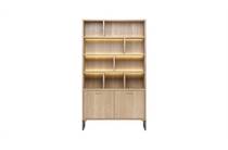 Henders en Hazel CASTELLO bergkast buffet 123 cm - 2-deuren + 9-niches (+ LED)