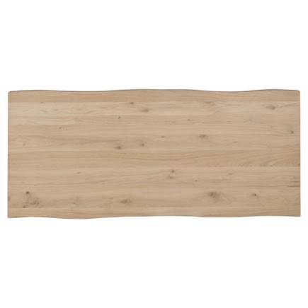 Henders en Hazel 150 x 100 cm - rand boomvorm - centrale poot hout (hoogte: 92 cm)