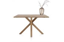 Henders en Hazel NYBORG bartafel 150 x 100 cm - rand boomvorm - centrale poot hout (hoogte: 92 cm)