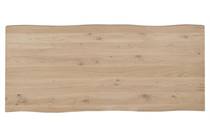 Henders en Hazel NYBORG uitschuiftafel 190 (+ 50) x 100 cm - rand boomvorm - centrale poot hout