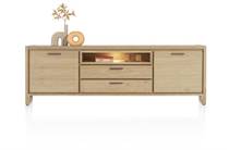 Henders en Hazel NYSTEAD dressoir 210 cm. - 2-deuren + 2-laden + 1-niche (+ LED)