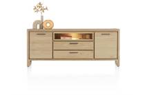 Henders en Hazel 180 cm. - 2-deuren + 2-laden + 1-niche (+ LED) dressoir