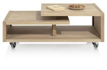 Henders en Hazel NYSTEAD salontafel 120 x 60 cm. inclusief pootjes + wieltjes