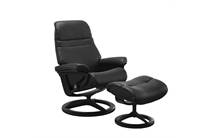 Stressless Sunrise relaxstoel Batick Black