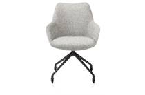 XOOON aluminium frame + wielen - selected choices eetkamer fauteuil